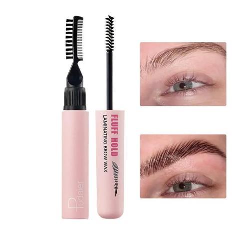 Pudaier natural three-dimensional eyebrow cream European and American double-headed eyebrow comb eyebrow shaping cream colorless stereotyped eyebrow glue